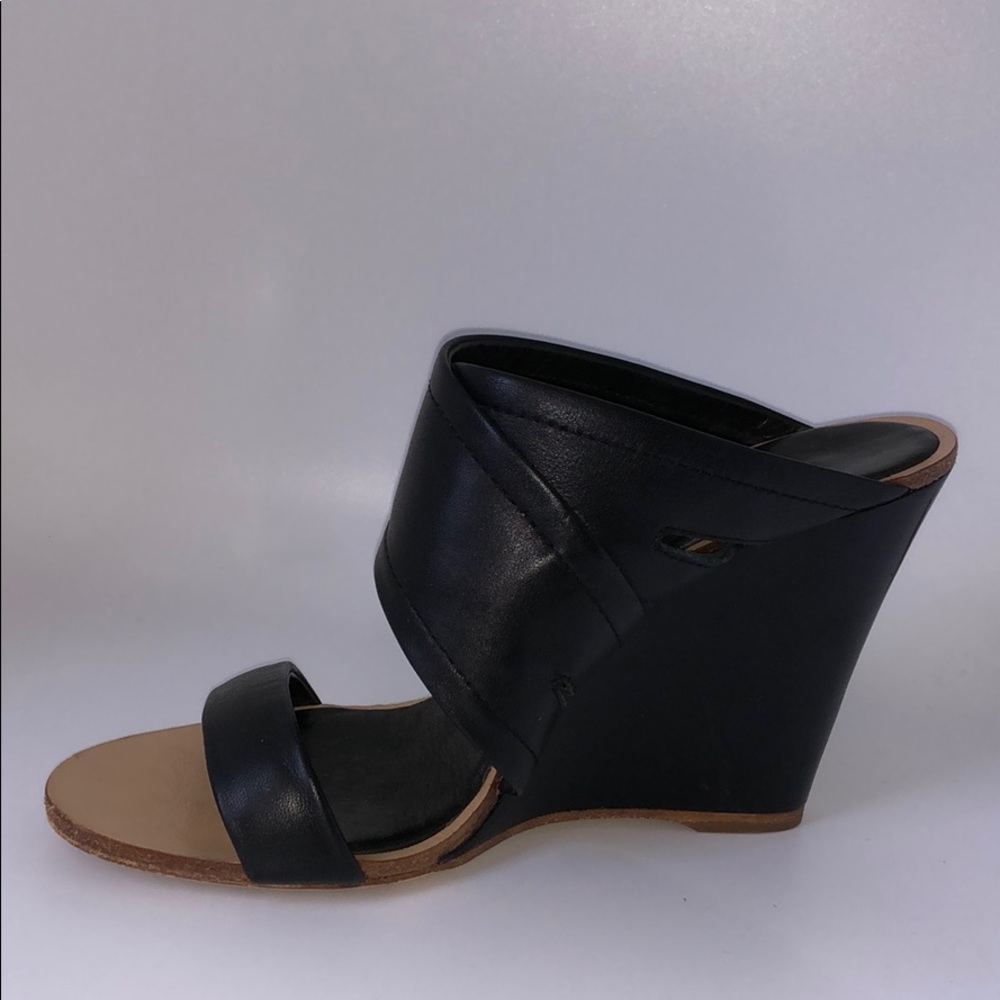 Rag & Bone Shaw mules size 39 black calf leather